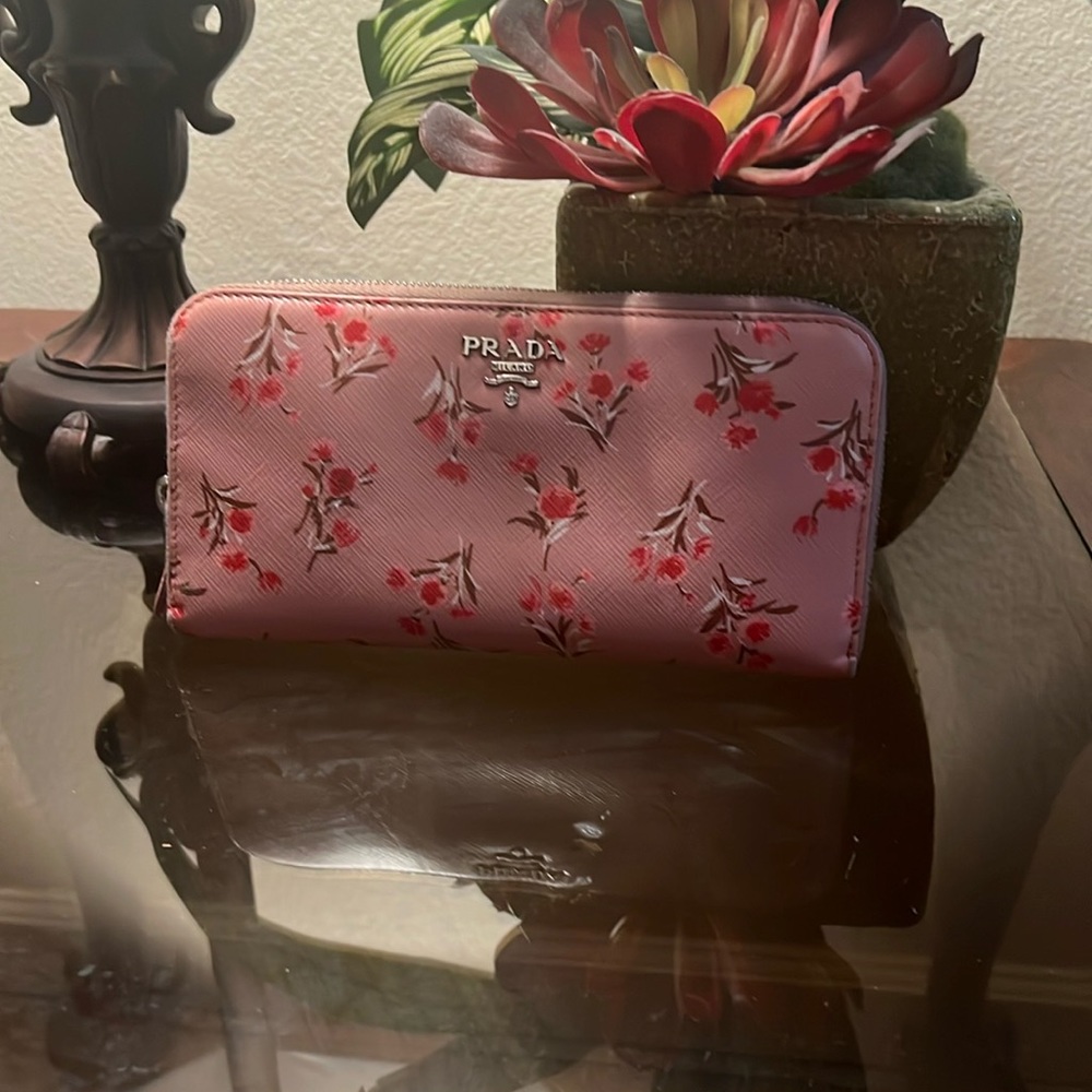 Authentic Prada wallet.